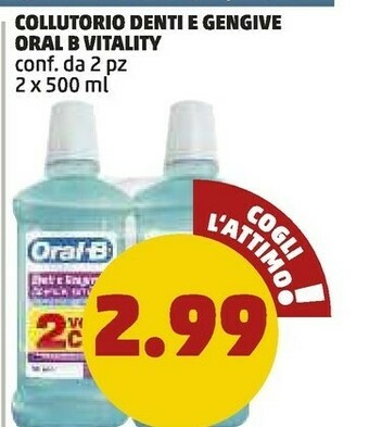 PENNY Oral b Collutorio Denti E Gengivve offerta