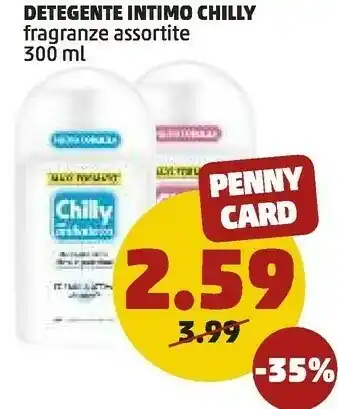 PENNY Chilly Detegente Intimo offerta