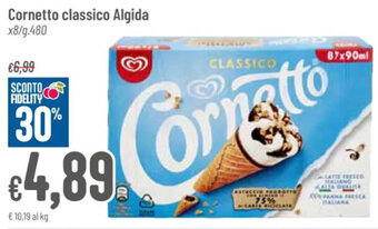 Pan Cornetto classico Algida x8/g.480 offerta