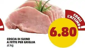 PENNY Coscia Di Suino A Fette Per Griglia offerta