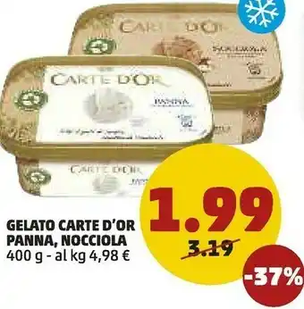 PENNY Algida Carte D'Or Panna 400 G(ml) offerta