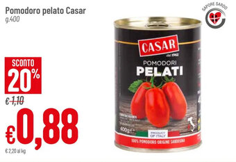 Pan Pomodoro pelato Casar g.400 offerta