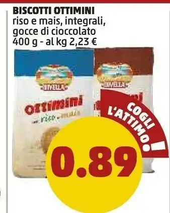 PENNY Divella Ottimini Integrali 400 G(ml) offerta