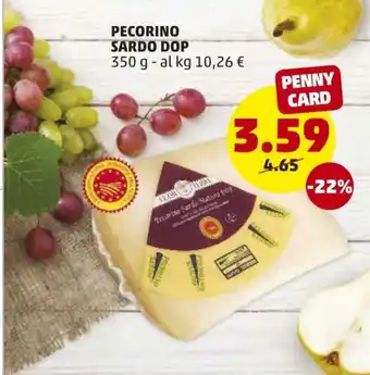 PENNY Pecorino Sardo Dop 350g offerta
