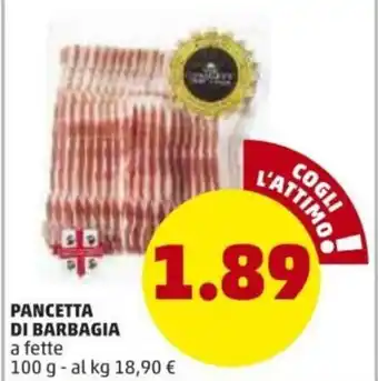 PENNY Pancetta di Barbagia 100g offerta