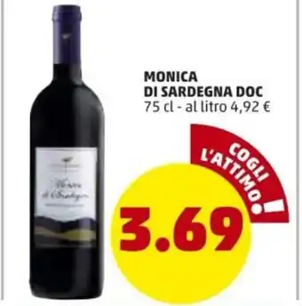 PENNY Monica di Sardegna Doc 75cl offerta