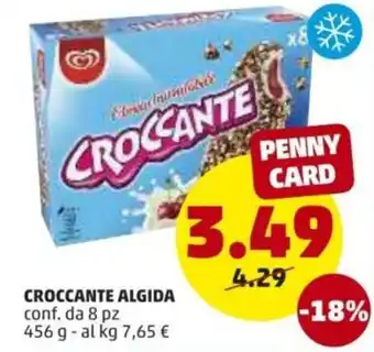PENNY Algida Croccante 8pz 456g offerta