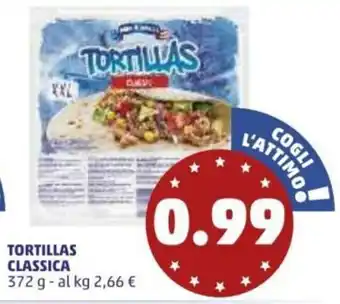 PENNY Tortillas Classica 372g offerta