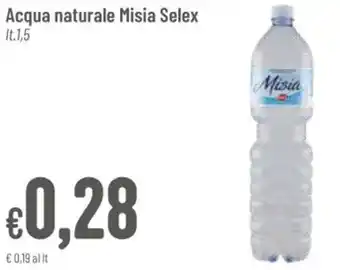 Pan Acqua naturale Misia Selex lt.1,5 offerta
