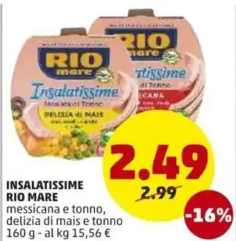 PENNY Rio Mare Insalatissime 160g offerta