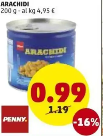 PENNY Penny Arachidi 200g offerta