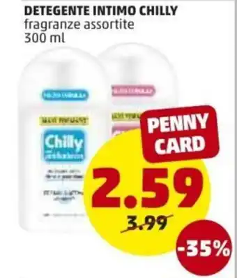 PENNY Chilly Detergente Intimo 300ml offerta