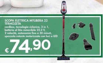Bennet SCOPA ELETTRICA MYLIBERA 22 TERMOZETA offerta