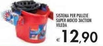SISTEMA PER PULIZIE SUPER MOCIO 3ACTION VILEDA