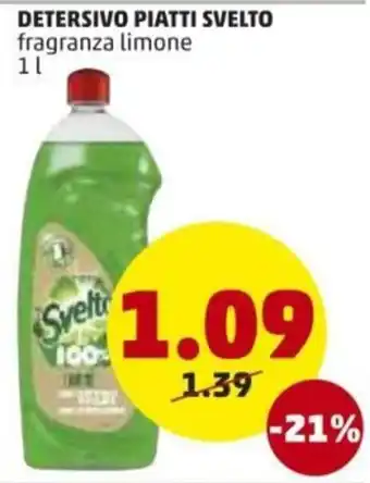 PENNY Svelto Piatti Detersivo 1l offerta