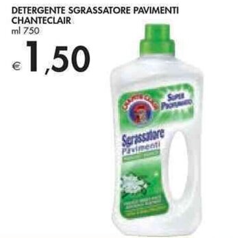 Bennet DETERGENTE SGRASSATORE PAVIMENTI CHANTECLAIR ml 750 offerta