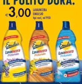 LAVAINCERA EMULSIO tipi vari, ml 950