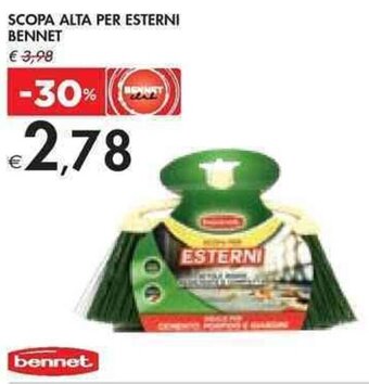SCOPA ALTA PER ESTERNI BENNET