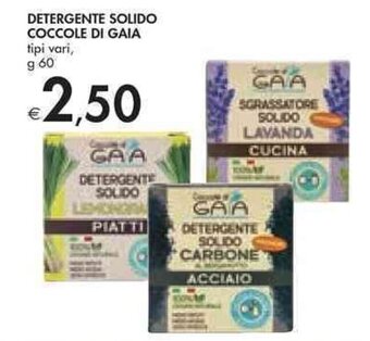 Bennet DETERGENTE SOLIDO COCCOLE DI GAIA g 60 offerta