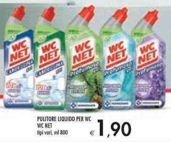 PULITORE LIQUIDO PER WC WC NET ml 800