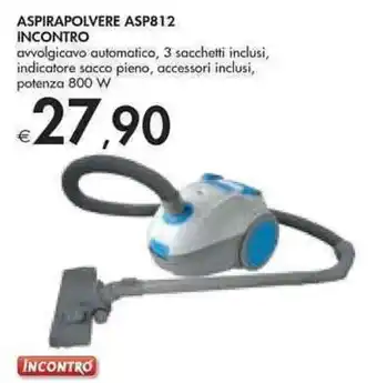 Bennet ASPIRAPOLVERE ASP812 INCONTRO INCONTRO offerta