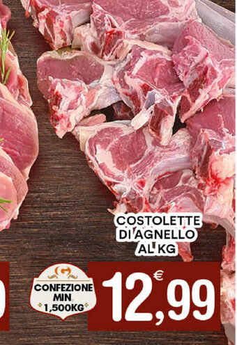 Gecop Costolette di Agnello Al Kg offerta