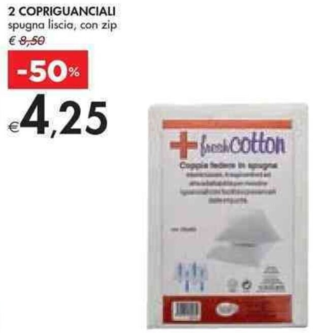 Bennet 2 COPRIGUANCIALI spugna liscia, con zip offerta