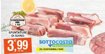 Gecop Spuntature di Suino min. 1kg offerta