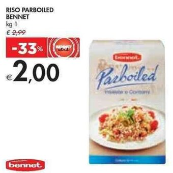 Bennet RISO PARBOILED BENNET kg 1 offerta