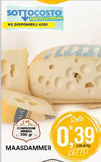 Gecop Maasdammer min. 700gr offerta