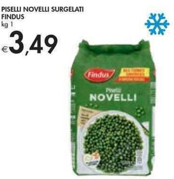 Bennet PISELLI NOVELLI SURGELATI FINDUS kg 1 offerta