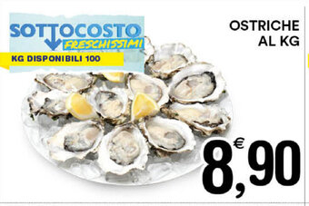 Gecop Ostriche Al kg offerta