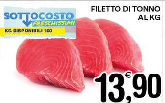 Gecop Filetto di Tonno al kg offerta