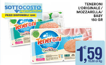Teneroni L'Originale/Mozzarella/Baby 150gr