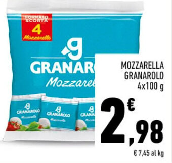 MOZZARELLA GRANAROLO 4x100 g