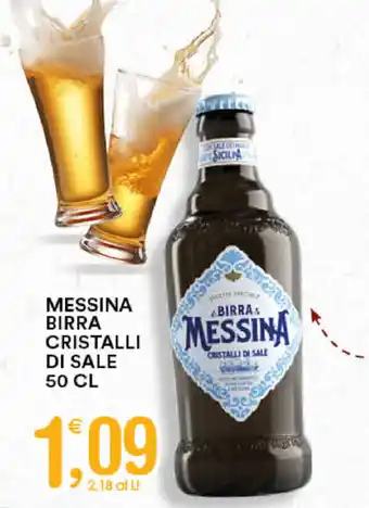 Gecop Messina Birra Cristalli di Sale 50cl offerta