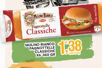 Gecop Mulino Bianco Pagnottelle Classiche x6 - 360gr offerta