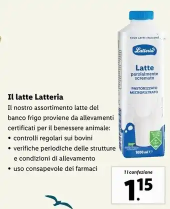 Latteria - il latte