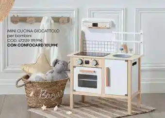 Conforama Mini cucina giocattolo offerta