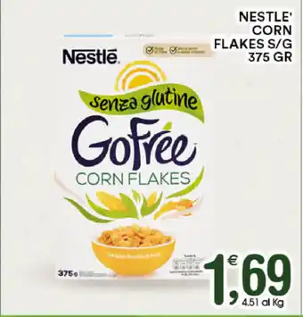 Gecop Nestle Corn Flakes S/G 375gr offerta