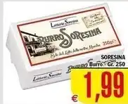 Latteria soresina burro