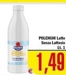 Conté Supermercati Polenghi latte senza lattosio offerta