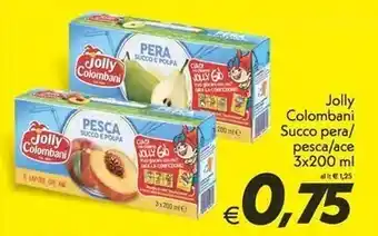 Jolly colombani succo pera