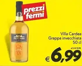 Villa cardea grappa invecchiata