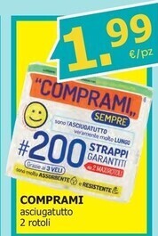 Tigotà Comprami asciugatutto offerta