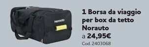 Norauto Norauto - 1 borsa da viaggio per box da tetto offerta