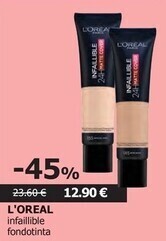 Tigotà L'oreal infaillible fondotinta offerta