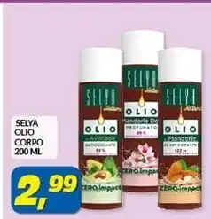Selya olio corpo 200 ml