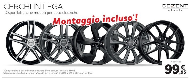 Norauto Dezent wheels - cerchi in lega offerta