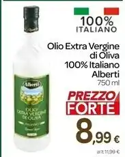 Carrefour Express Alberti olio extra vergine di oliva 100% italiano offerta